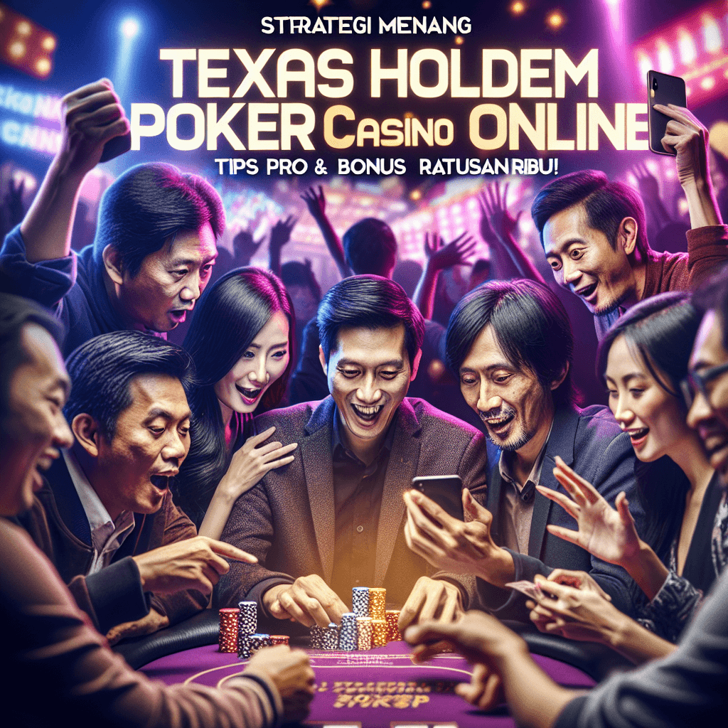 Strategi Menang Texas Holdem Poker Casino Online 2024: Tips Pro & Bonus Ratusan Ribu!